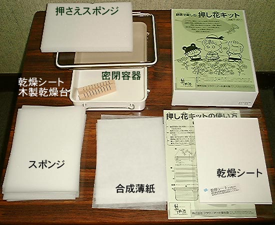 簡単押し花キットｍサイズ イ 押し花ドットコム